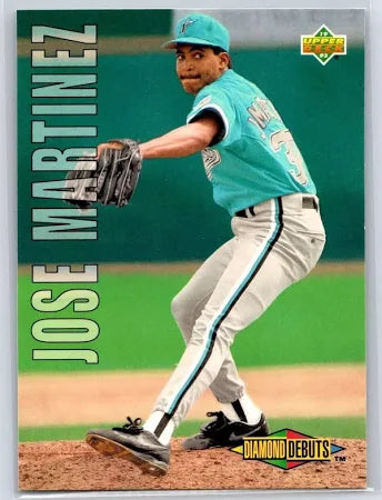 1993 Upper Deck Diamond Debuts Jose Martinez Baseball Card #506