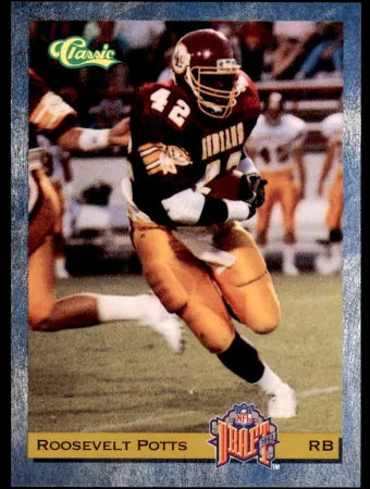 1993 Classic Roosevelt Potts Football Card #32