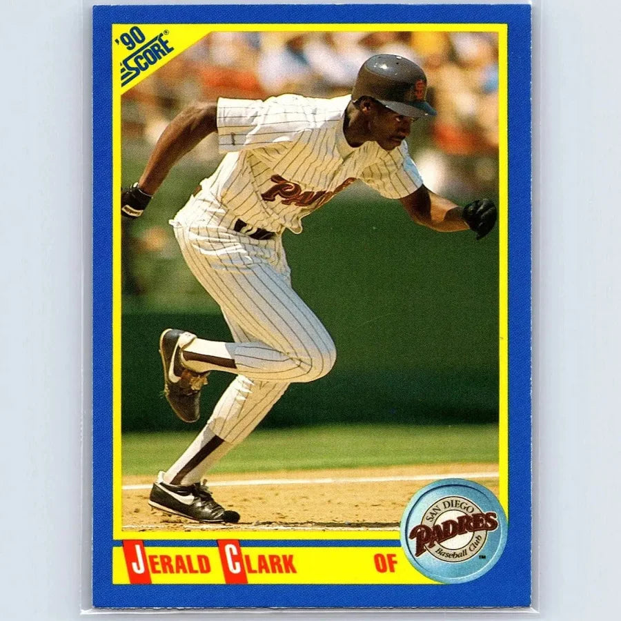 1990 Score Jerald Clark Baseball Card #660