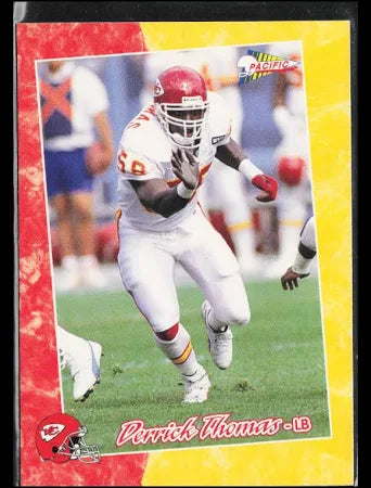 1993 Pacific Derrick Thomas Football Card #346