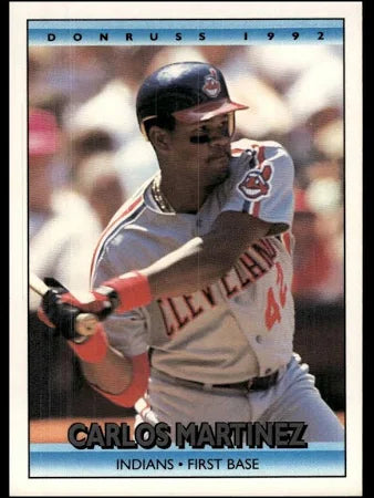 1992 Donruss Carlos Alberto Martinez Baseball Card #521