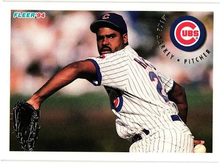 1994 Fleer Mike Harkey Baseball Card #385
