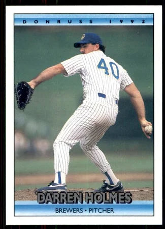 1992 Donruss Darren Lee Holmes Baseball Card #504