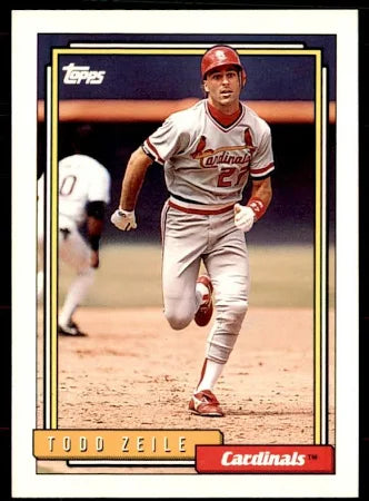 1992 Topps Todd Zeile Baseball Card #275