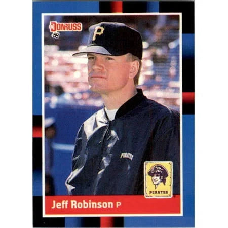 1988 Donruss Jeffrey Daniel Robinson Baseball Card #558