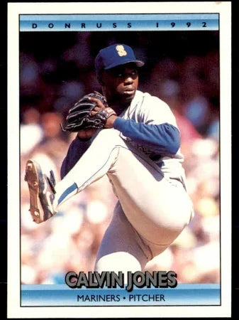 1992 Donruss Calvin Douglas Jones Baseball Card #690