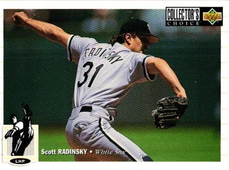 1994 Upper Deck Collectors Choice Scott Radinsky Baseball Card #235