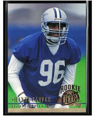1994 Fleer Shante Carver Football Card #69