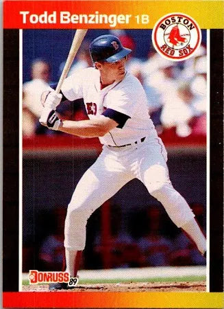 1989 Donruss Todd Eric Benzinger Baseball Card #358