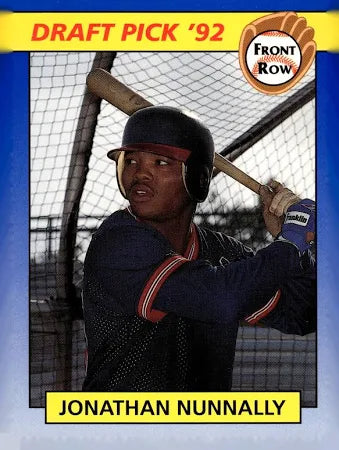 1992 Front Row Jonathan Nunnally Baseball Card #15