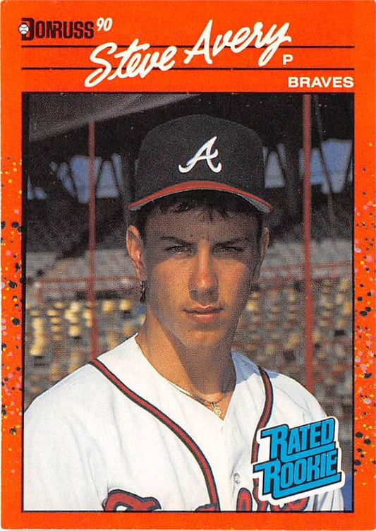 1990 Donruss Steven (Steve) Thomas Avery Baseball Card #39